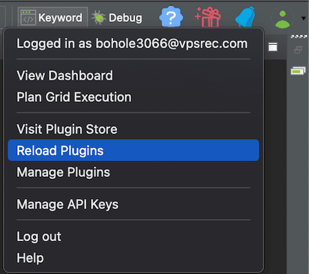plugin menu